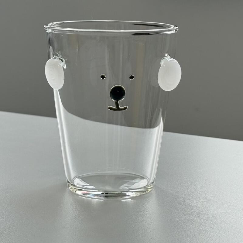 Shangqi Cute Puppy High Borosilicate Glass Cup