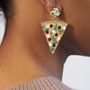Modern Alloy Geometric Earrings For Women Fashionable Summer Jewelry