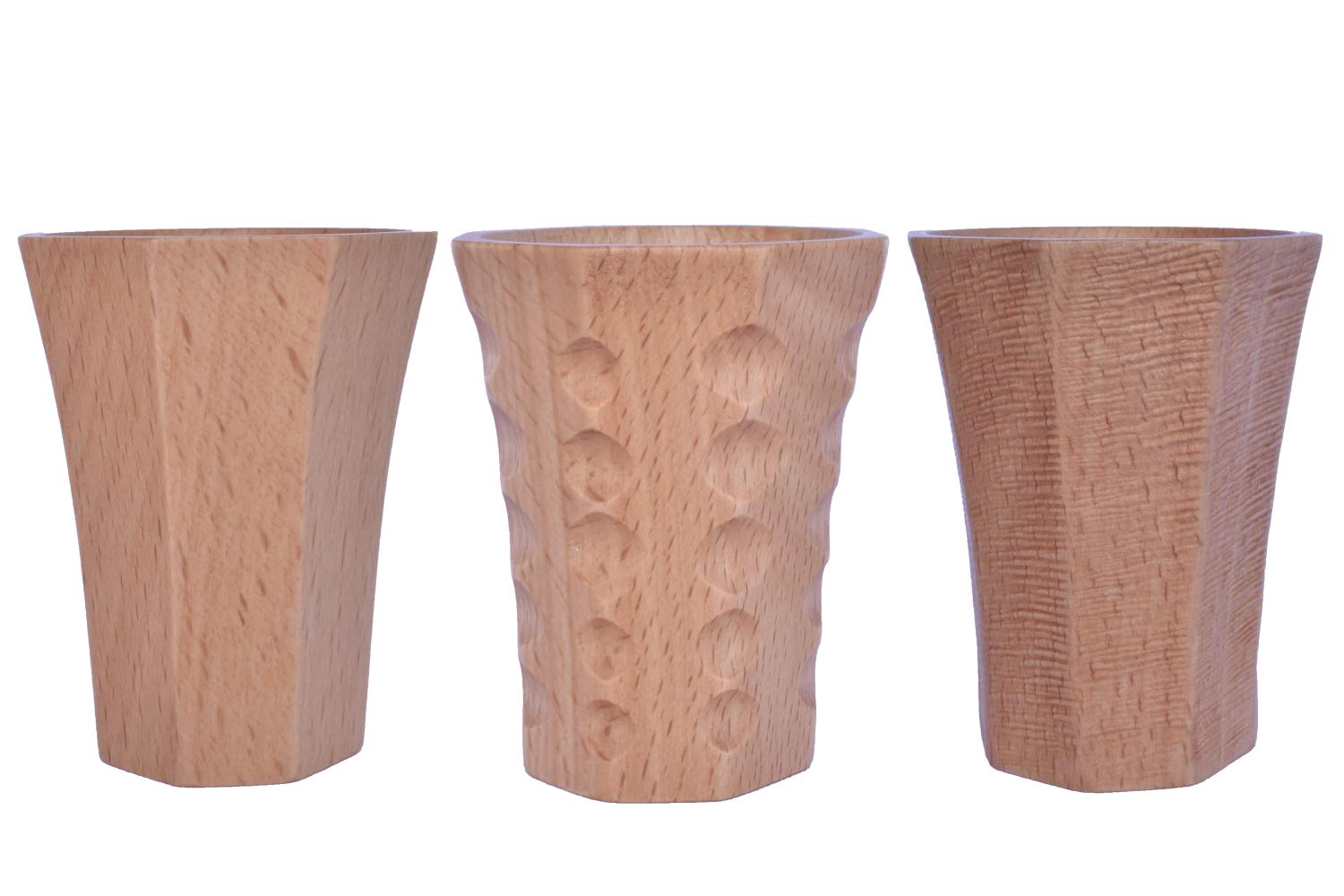 

TOUGEI Sake Set and Kasuri Wooden Sake Cup and Sake 25ml 3-Piece (Pure, Shaved, Patterns) Cup, Approx.