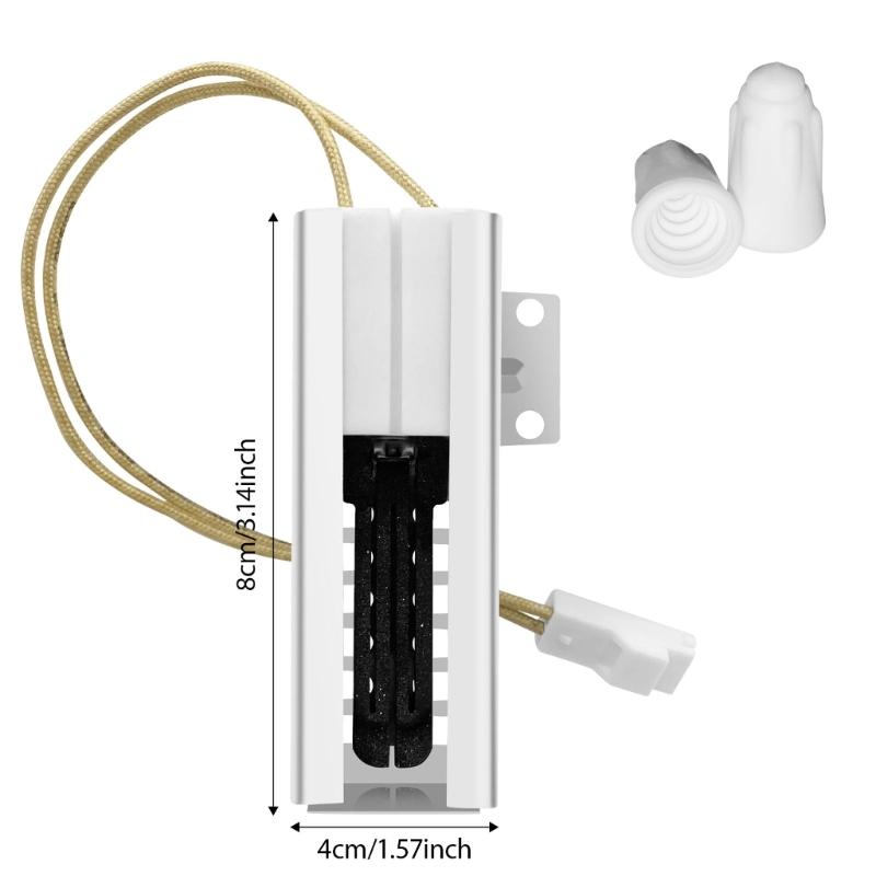 Igniter Replacement Ignitions Set Igniters Set Grilling Lighter Ignitions Part Metal Texture for Outdoor Cooking