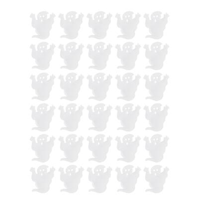 30pcs Ghost Patch Non Woven Fabric Ghost Wall Decorative Ghost Patches Set for Festival Party Home