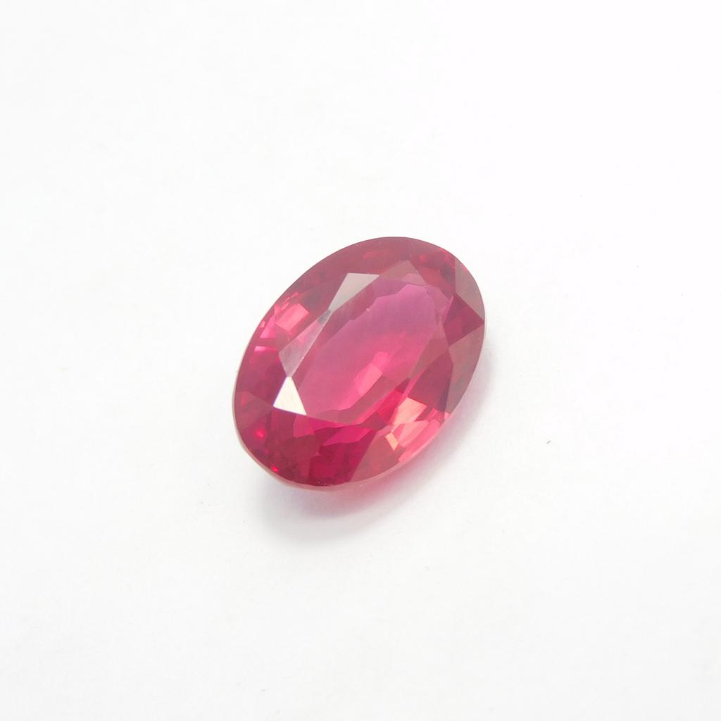 Excellent Oval Cut 7.65 Ct Natural Red Ruby CERTIFIED Loose Gemstone P-4696-Ra