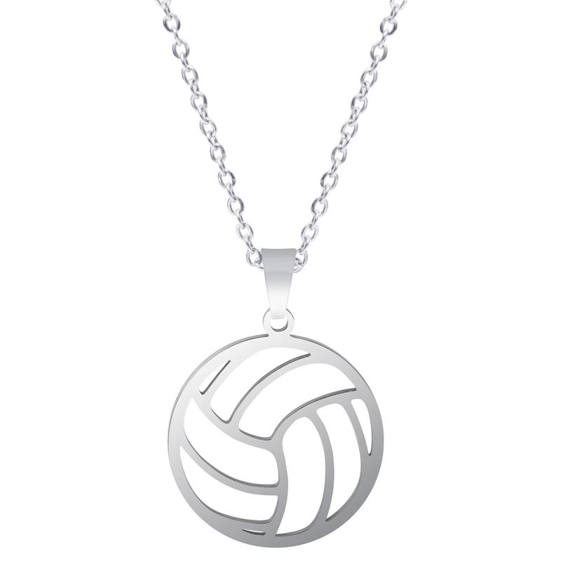 Fashion Ball Necklace For Women Men Basketball Tennis Charm Pendants Chain Around The Neck Football Necklace 2026 Jewelry Choker