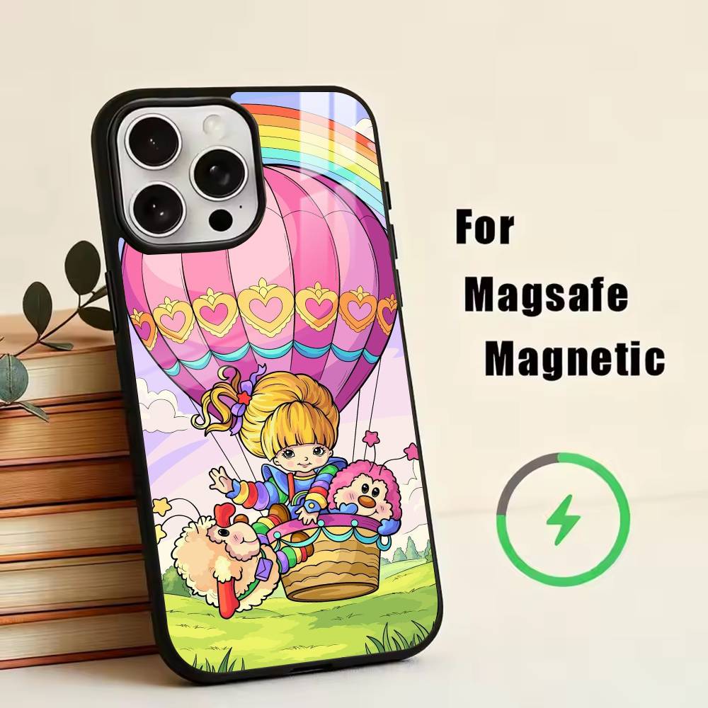 Color Kids Rainbow Brite  Phone Case For iPhone17,16,15,14,13,12,11 Plus,Pro Magnetic with Magsafe Wireless Charging