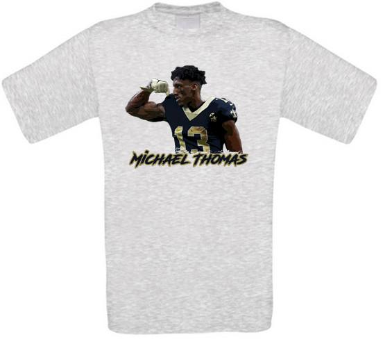 Michael Thomas Nuovo Orleans Football Americano T-Shirt XXXXL