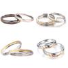 Open Couple Ring Silver Wedding Qixi Festival Valentine's Day Ring Wedding Pair Wedding Ring Living One Generation