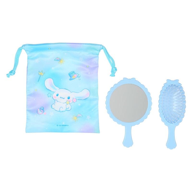 Sanrio Cinnamoroll Mirror & Brush Set Japan NEW