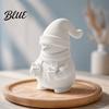DIY Blank White Decorations 3D Printed Snowman Figurine Holding Gift Boxes Paintable Christmas Ornaments Ornament Cute Winter Desktop Decor,