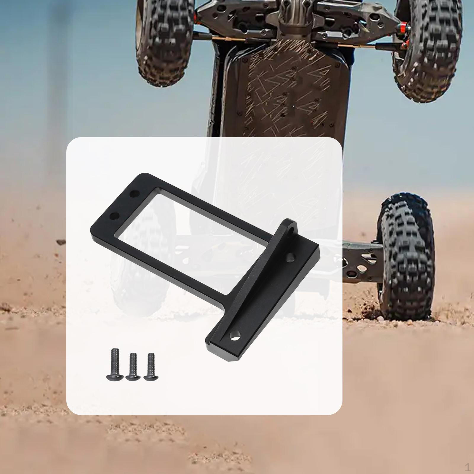 

Aluminum Alloy Servo Mount DIY Modified Sturdy Professional for 1:10 Capra F9 Offset чорний