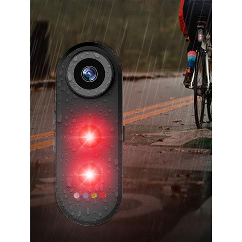 Cameră Lumini Spate - Cameră Unghi 150° Radar Lumini Spate Ciclism Bicicletă Lumină Spate Inteligentă cu Radar pentru Biciclete de Munte, Rutieră, E-Bikes