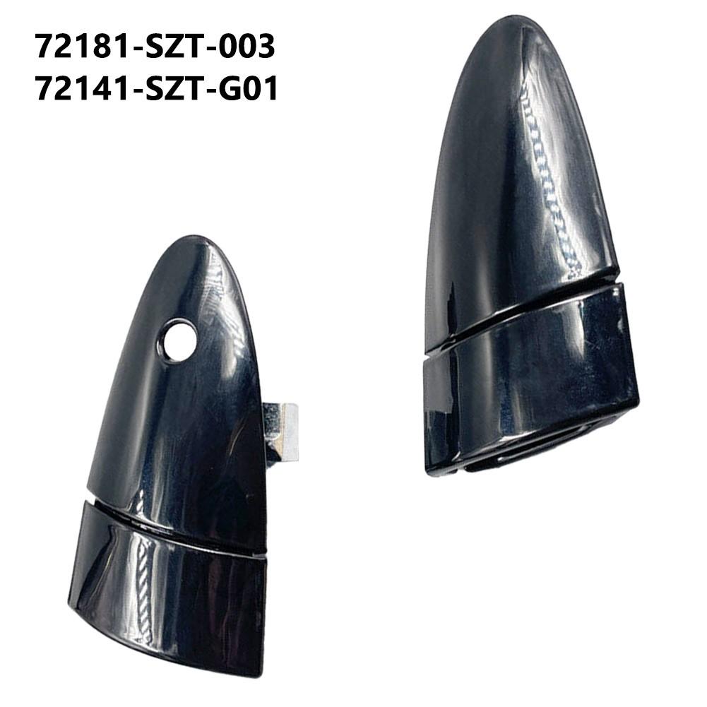 

Пара наружных дверных ручек черного цвета для Honda CRZ CR-Z 2011-2015 с замочной скважиной