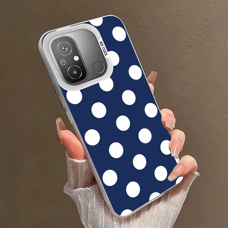 Polka Dots Art Fashion Desgin Shockproof Phone Case for Xiaomi Poco X7 X6 X5 X3 Pro F7 Ultra M8 Redmi 15C 15 14C 13C 12C 10C 13