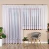 MODESTA - Ready-made Jacquard Curtain with a Straight Hem - 300x250 Cm - White