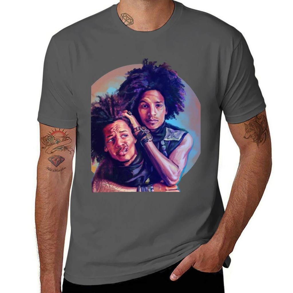 Les Twins World Top Dancers TShirt Thanksgiving Casual Tee