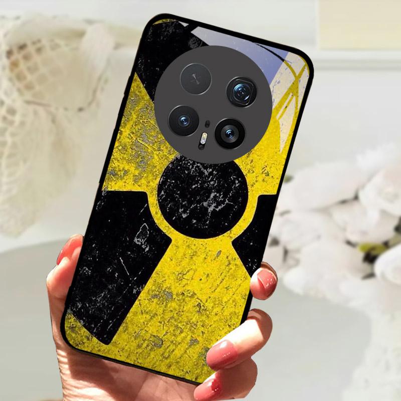 Case For Honor Magic 8 8Pro Luxury Fashion Tempered Glass Phone Back Cover For Honor Magic8 Funda Camera Protection Casing Funda