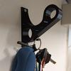 1 Stück Anti-Kratz-Rack Wandhalterung Motorradhelmhalter Haken für Integralhelm Garage Lagerung Schlüsselanzeige Halterung