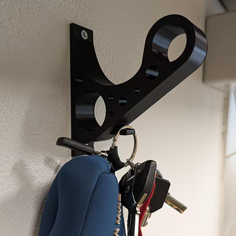 1 Stück Anti-Kratz-Rack Wandhalterung Motorradhelmhalter Haken für Integralhelm Garage Lagerung Schlüsselanzeige Halterung