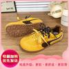 Retro dopamine women's spring new niche design soft-soled casual board shoes