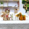 Mascot Dolls Pony Pendant Yuanbao Stuffed Animal Keyring Chinese New Year Gift  Festive Decor