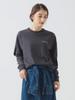 B.:MING LIFE STORE by BEAMS L/S TEE PENDLETON Back Print LS Tee 5475-1116 Damen SCHIEFERGRAU_LOS_OJOS S