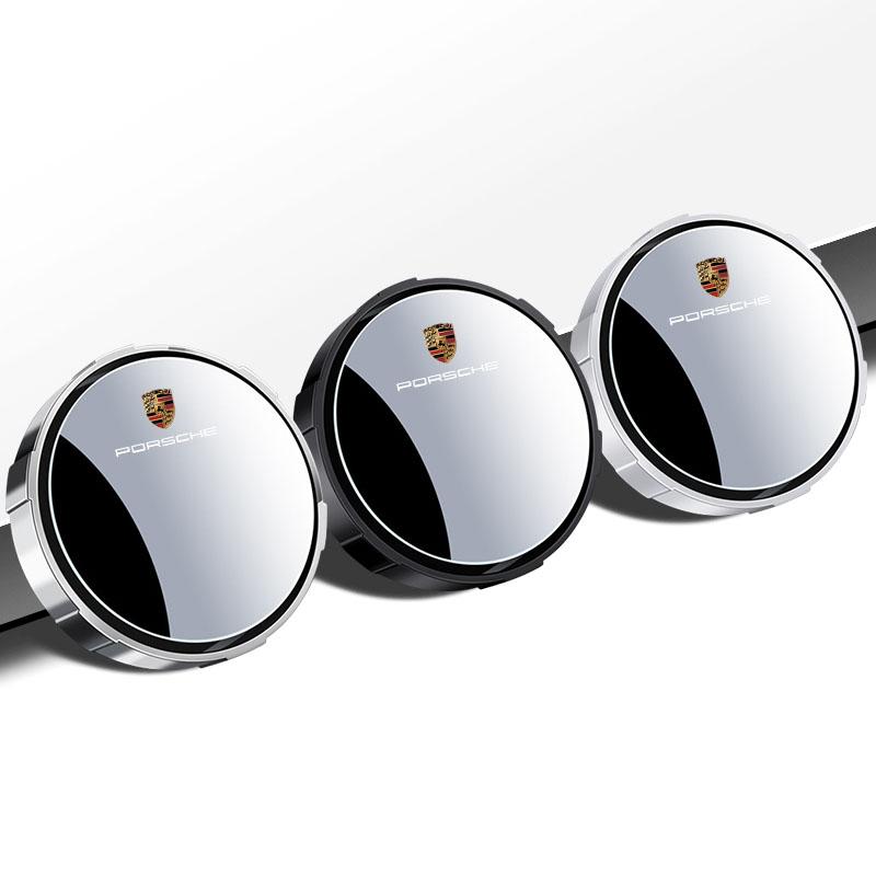 2 Stück Verstellbarer 360-Grad-Auto-Toter-Winkel-Rückspiegelwinkel für Porsche 911 Cayenne Panamera Macan Boxster Carrera-GT 928 918