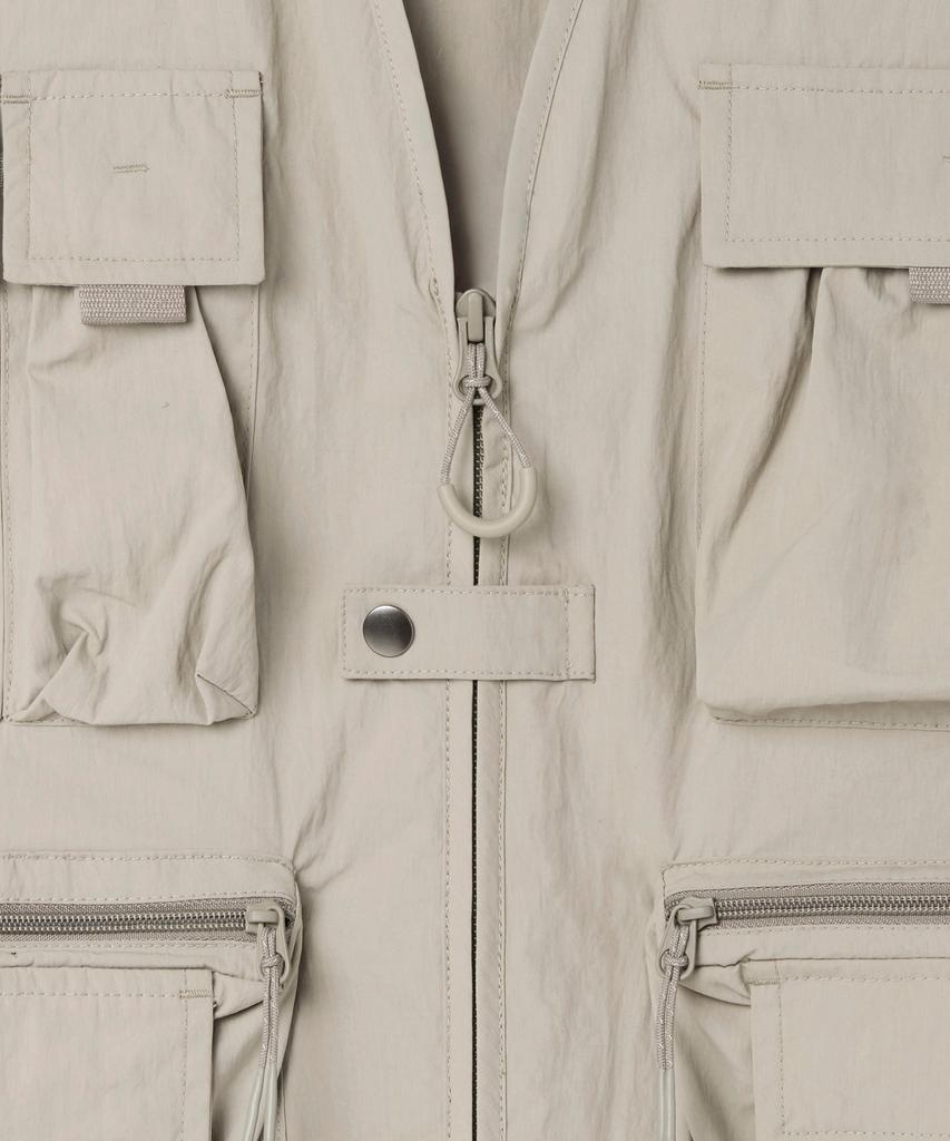 Musinsa Standard [City Leisure] Utility Fishing Vest [Grayish Beige]