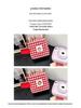 Women's Red Plaid Large-Capacity Makeup Bag – Cute Mini Storage for Lipstick, Camera, and Miscellaneous Items