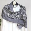 Light Luxury Astrolabe Silk Silk Scarf Spring And Autumn Medium And Long Bow Mulberry Silk Streamer Holiday Gift