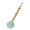 Back Scrubber Long Handle Double Sided Gentle Massage Exfoliating Body Shower Brush with Lanyard