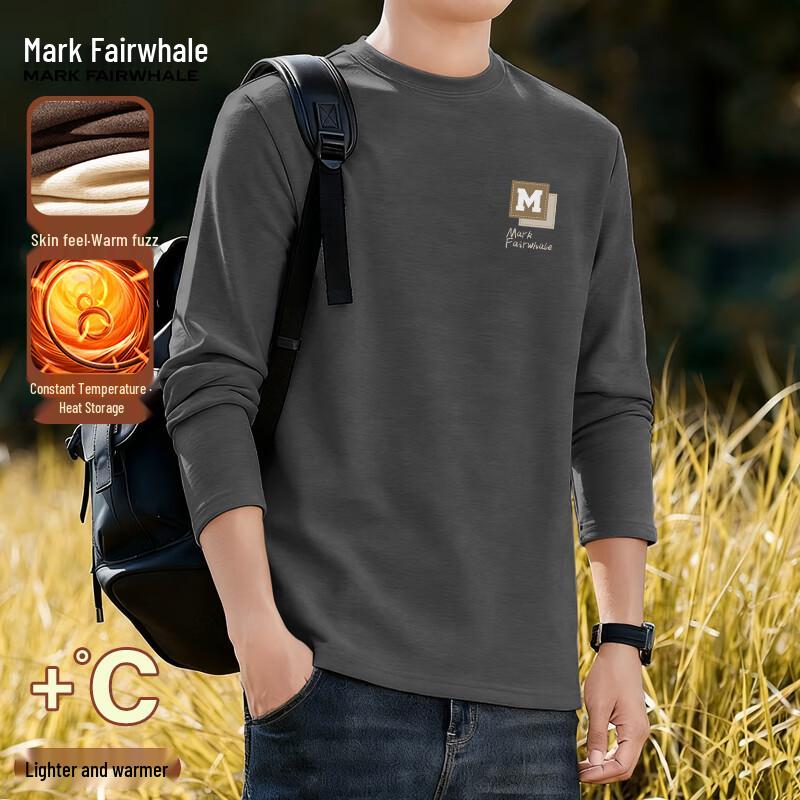 Mark Fairwhale Men s Silk Wool Thermal Long Sleeve Tee 3XL