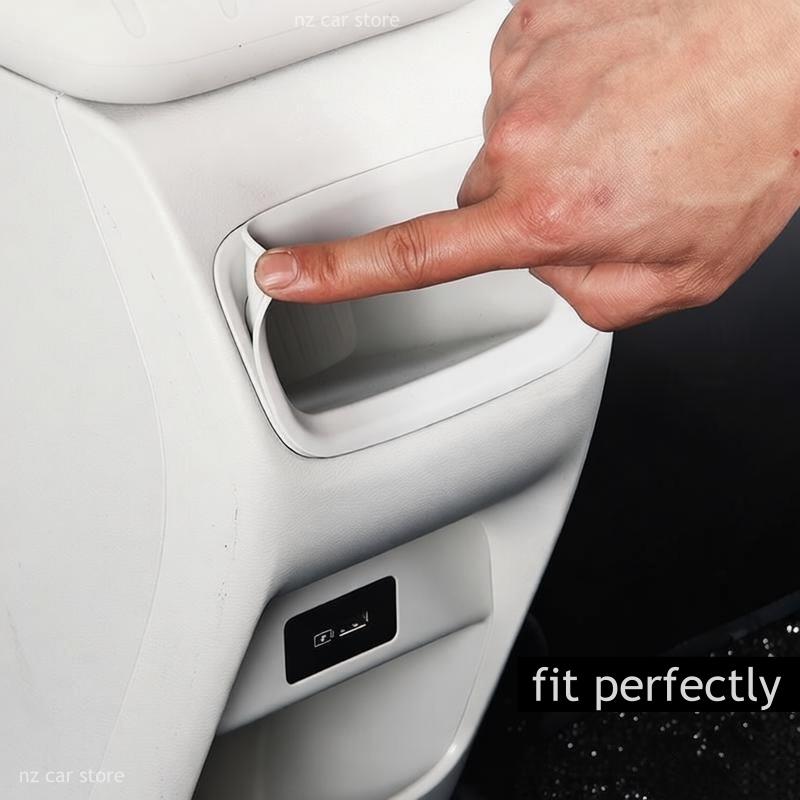 For GEELY EX2 E2 EMAS 5 2025 2026 Storage Box Organizer Rubbish Bin Protection Silicone Interior Accessories