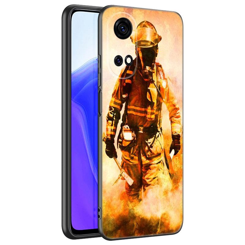 

Чехол для телефона Firefighter Heroes Fireman для Huawei Honor 70 90 Lite X40 GT X50 i X5 X6A X6S X7A X8A X8B X6 X7 X8 X9 4G X9A X9B 5G Honor X8 5G