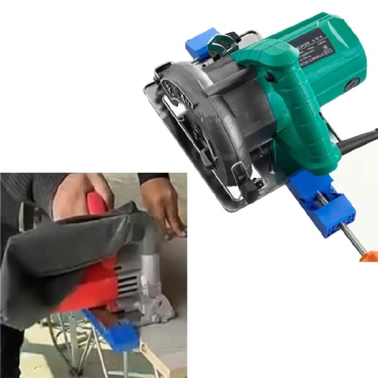 Adjustable Electric Circular Handsaw Positioning Clamp Quick Fixing Jigs for Precise Cut in Wood Metal&Plastic Surfaces