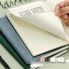 A5 Leather Cover Notebook - Minimalist Planner for University Students