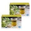 Nakato Revolution Revolution Tea Lemon 24g X 16 Set of 2 Herbal [Chamomile & Balm] (1.5g Bags) Tea, Caffeine-Free