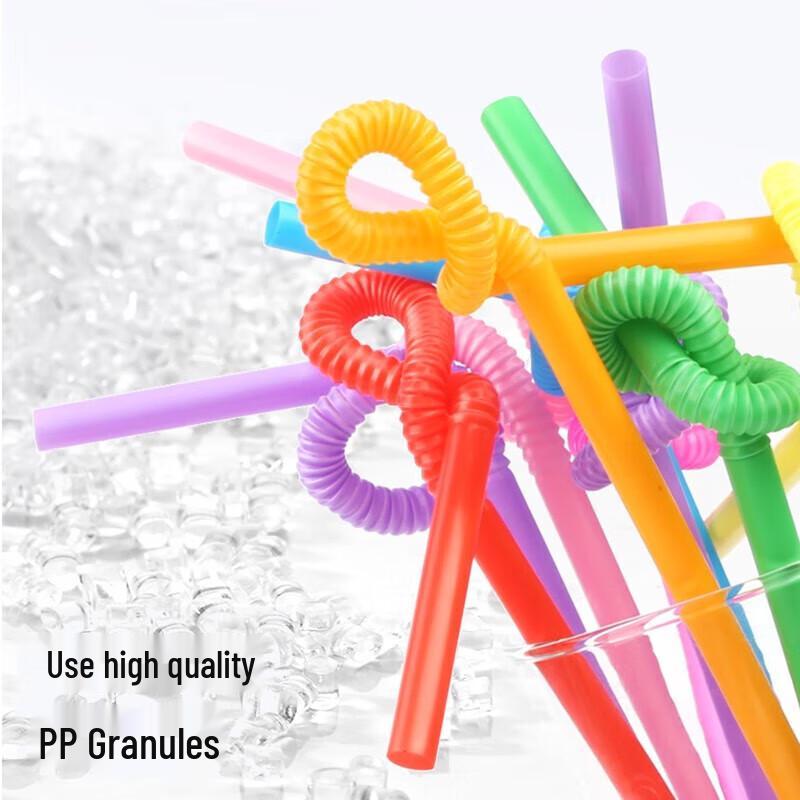 

Ningzhao Disposable Food-Grade Bendy Straws