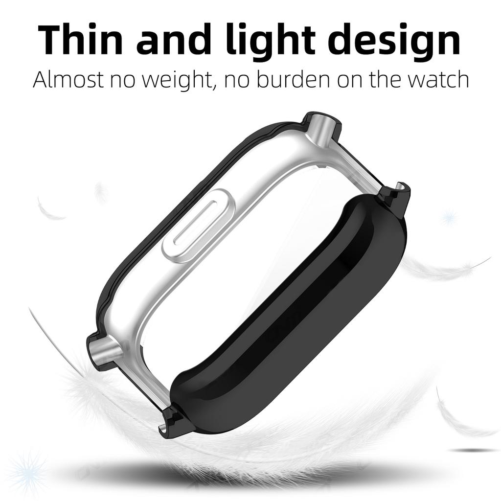 TPU Soft Protector Case For Redmi Watch 5 Lite All-Around Bumper Screen Cover Plated Shell For Redmi Watch 5 Active Accessories