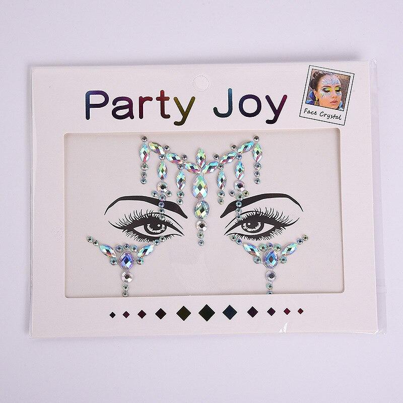 

3D сексуальные татуировки для лица, наклейки, временные татуировки, блестящие поддельные татуировки, стразы для женщин, вечерние украшения для лица, татуировки