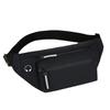 Men's Mobile Phone Waist Bag Black Casual Waterproof Men's Chest Bag Outdoor Running Sports Crossbody Bag Fanny Pack