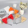 Handmade Simulation Fox Ears Hair Band Movable Cat Ears Hair Hoop Plush Animal Ear Headband Headdress Props