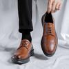 Fashion All-match Man Dress Office Wedding Oxfords Male Comfortable Footwear Men Formal Shoes Stylish Leather Business Casual Shoes