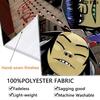 Gorillaz Wall Tapestry Aesthetic Wall Hanging Printed Fabric Blanket Decorative Tapestries for Bedroom Living Room Home Decor