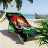 Horror Character Print Beach Towel, Large Soft Quick Dry Towel for Beach Camping Swimming
