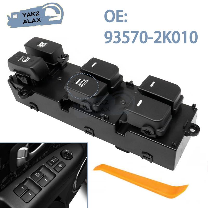 93570-2K010 for Kia Soul 2009 2010 2011 2012 2013 kia Soul Optima K5 Electric Power Window Control Switch Regulator Button