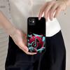 T-TikTok-K Phone Case For IPhone 16 15 14 13 12 11 Pro Max Plus X XS MAX Black Matte Phone Fundas