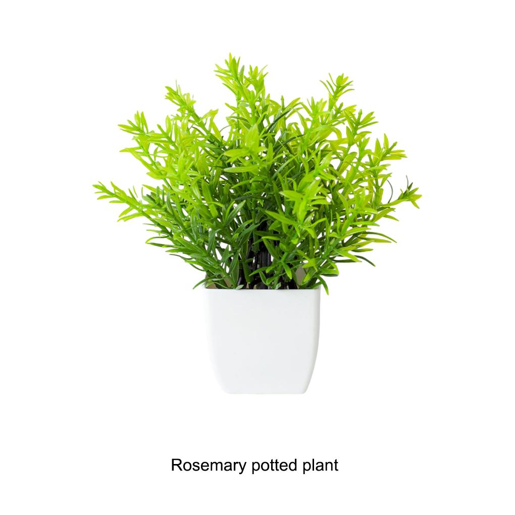 Plantas artificiais ecológicas, ornamentos para casa realistas e de baixa manutenção, ornamentos em vasos