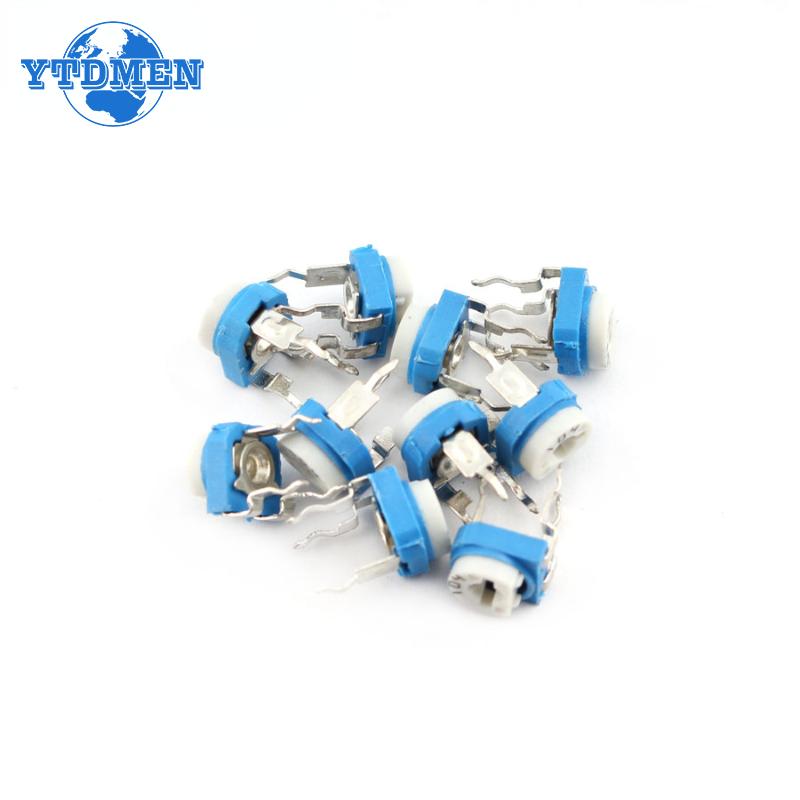 150PCS RM065 Trimmer Potentiometer Variable Resistance Kit 100/220/470/1K/3.3K/4.7K/10K/20K/30K/47K/100K/200K/300K/500K/1M Ohm