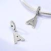Charm Bead Charms Plata Originales Letter Collection Shining Bead Charms Ideal For Charm Bead Charms copper Bracelets Jewellery Making Womens Gift
