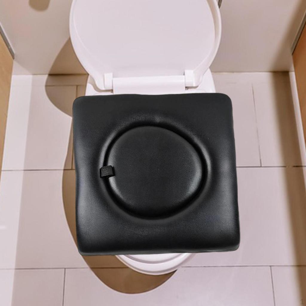 Bedside Commode Seat Cushion Padded Pad Cover Raised Toilet for Commodes