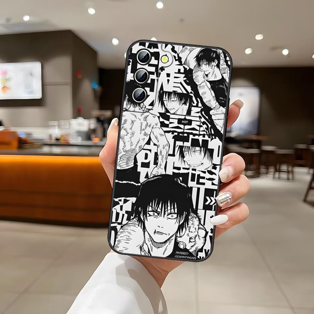 Jujutsu K-Kaisen F-Fushiguro Toji Phone Case  for Samsung S24 Ultra S22 S23 S20 Fe S21 Plus Galaxy A54 A34 A24 A53 M54 Note 20